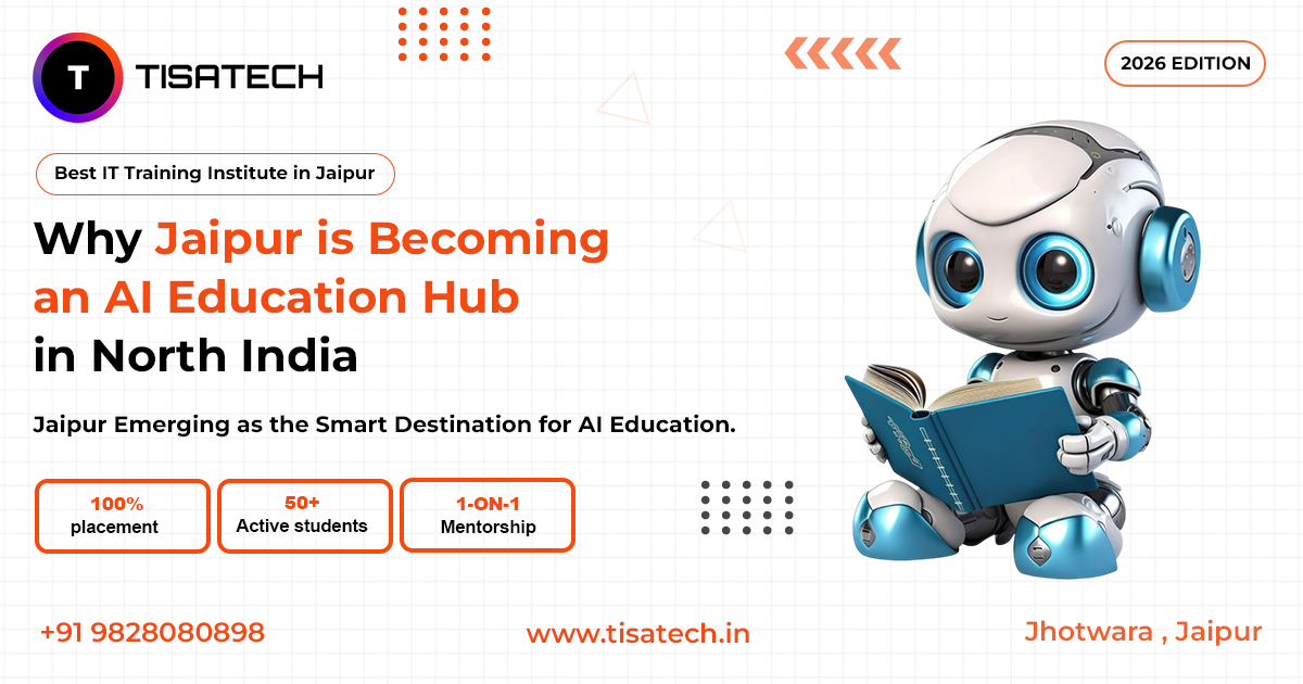 Why Jaipur is becoming an AI education hub in North India – TISA-TECH AI training and education banner