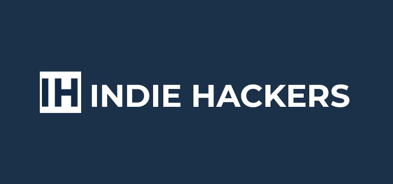 Indie Hackers logo and community platform for makers and entrepreneurs.