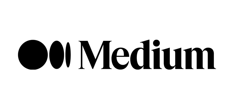Medium logo and content publishing platform for writers and developers.