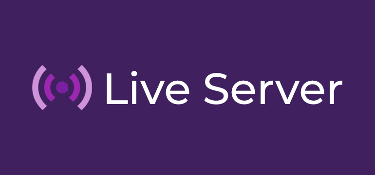 Live Server VS Code extension logo for launching a local development server with live browser reload.
