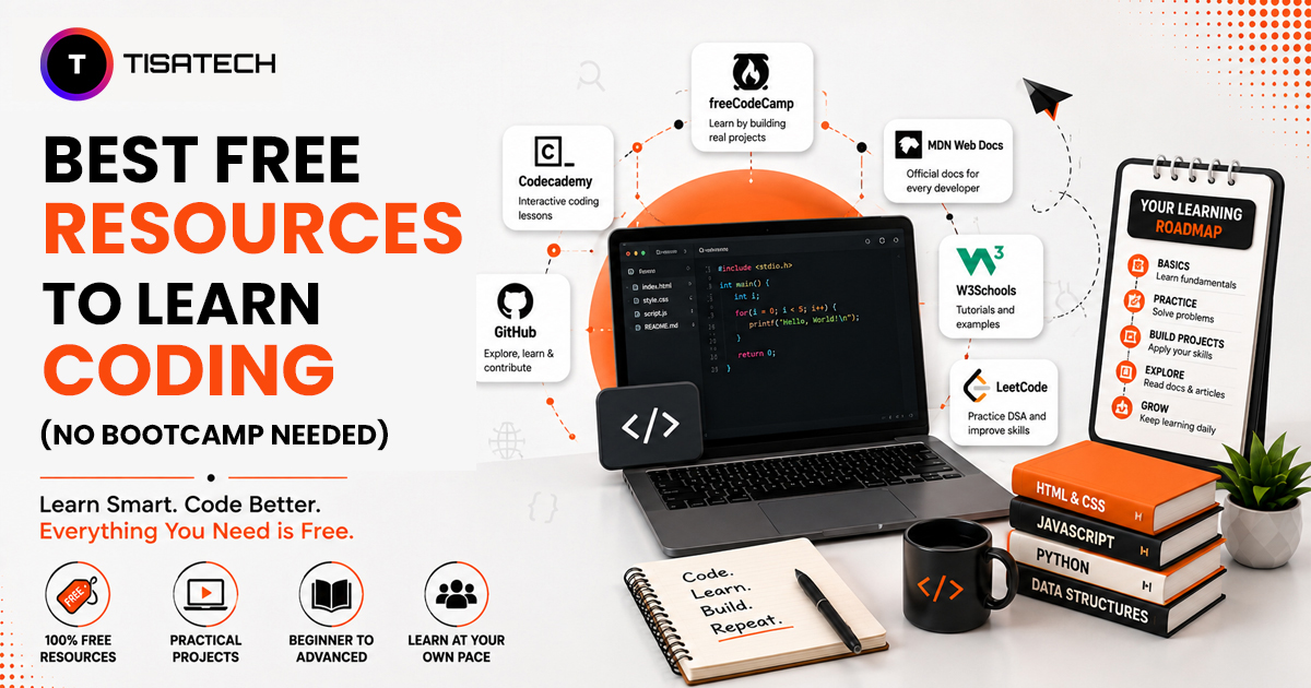 Best free coding resources for beginners to learn coding