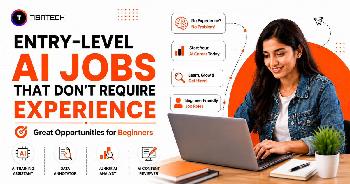 Entry-level AI jobs for beginners that do not require experience