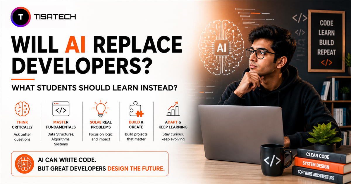 Will AI replace developers and what students should learn instead