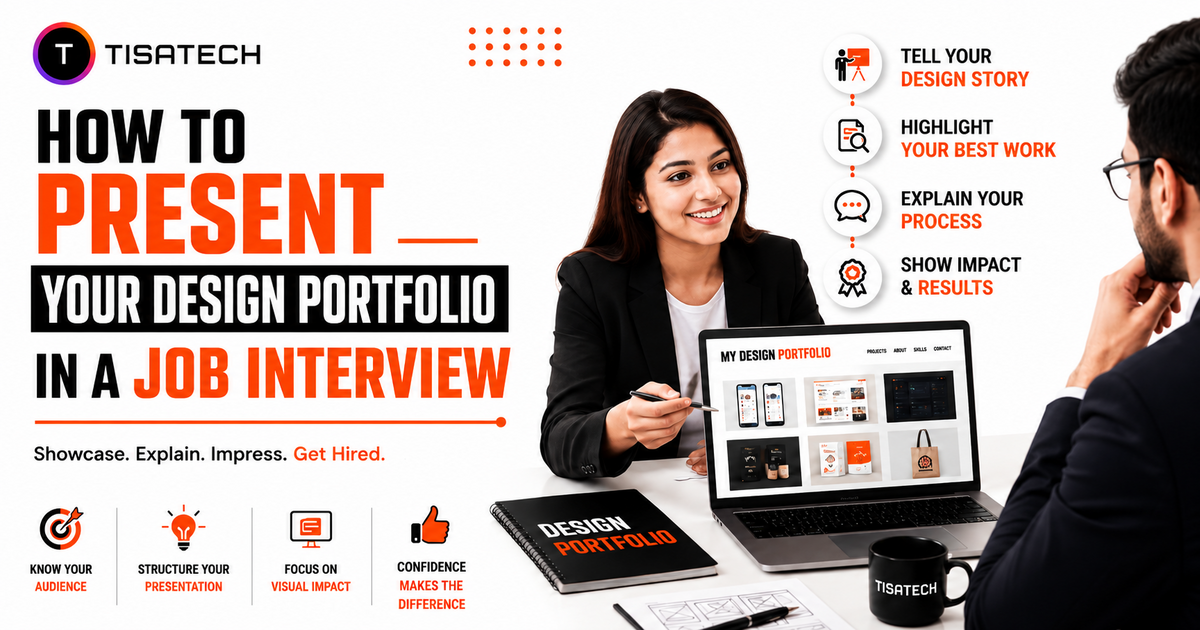 How to present your design portfolio in a job interview