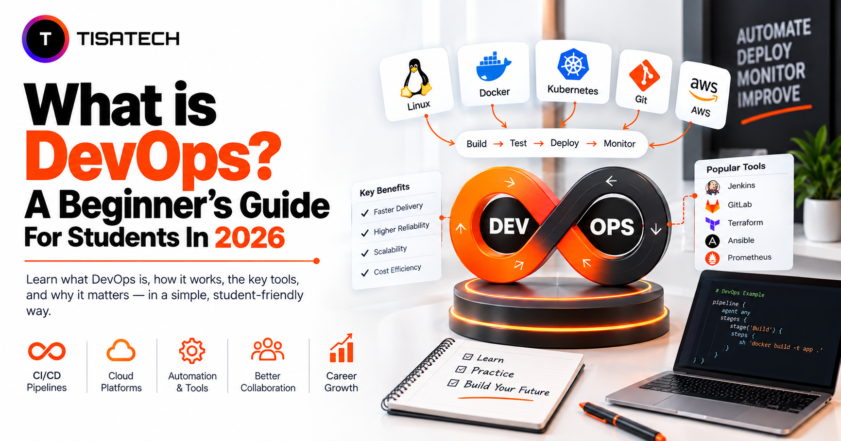DevOps beginner’s guide for students in 2026