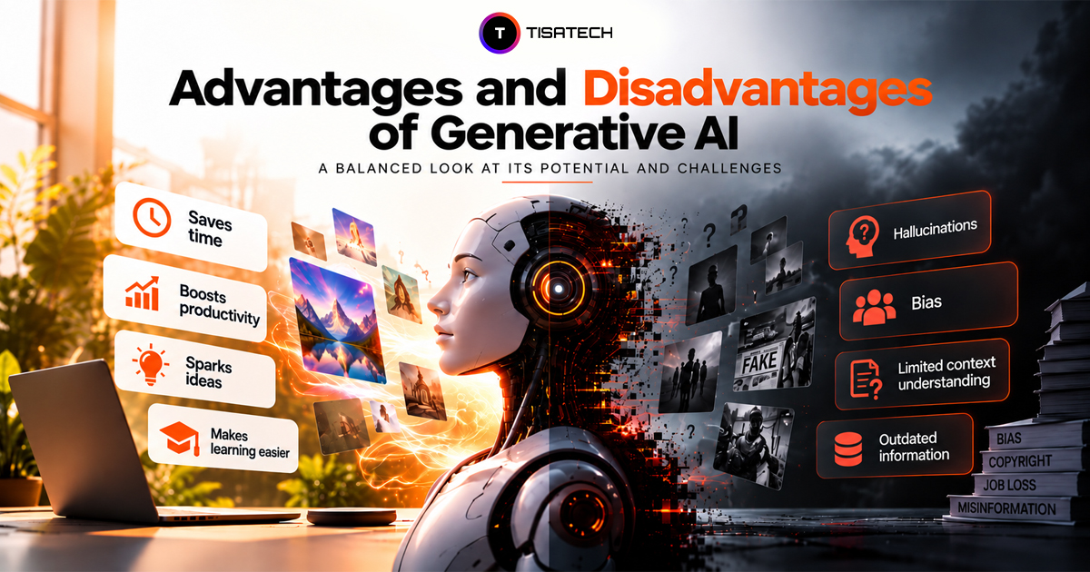 Advantages and disadvantages of Generative AI